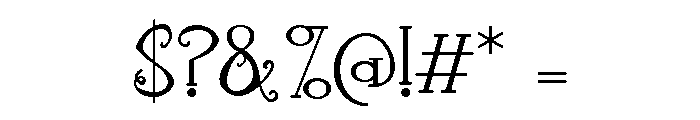 PN Loquacious Blooms Font OTHER CHARS