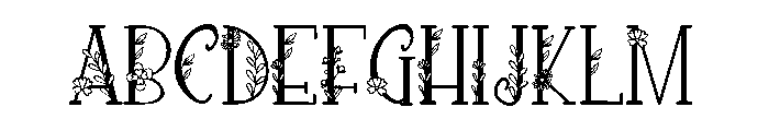 PN Loquacious Blooms FONT
