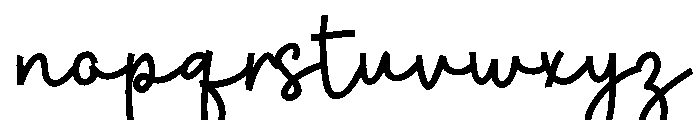 PN Loudspeaker Bold Font LOWERCASE
