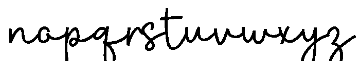 PN Loudspeaker Font LOWERCASE