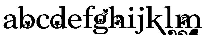 PN Love Flourish Semi-expanded FONT