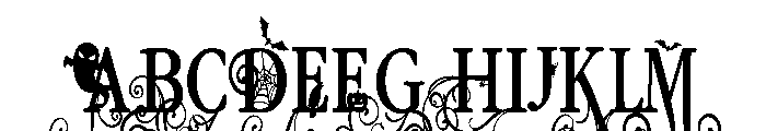 PN Macabre Millionaire Condensed Font UPPERCASE