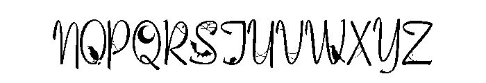 PN Macabre Millionaire Script Condensed Font UPPERCASE