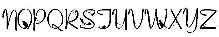 PN Macabre Millionaire Script Font UPPERCASE