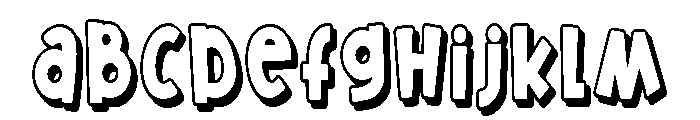 PN Maple Doughnuts 3d Condensed FONT