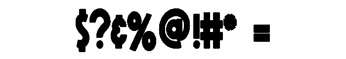 PN Maple Doughnuts Condensed Font OTHER CHARS