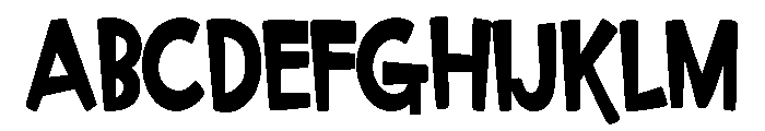 PN Maple Doughnuts Condensed Font UPPERCASE
