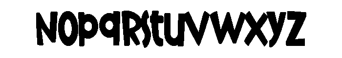 PN Maple Doughnuts Condensed Font LOWERCASE