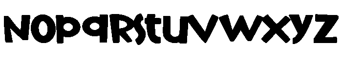 PN Maple Doughnuts Expanded Font LOWERCASE
