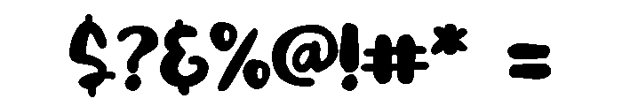 PN Maple Syrup Bold Font OTHER CHARS