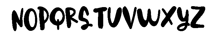 PN Maple Syrup Condensed Bold Font UPPERCASE