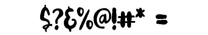 PN Maple Syrup Condensed Font OTHER CHARS