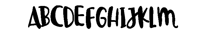 PN Maple Syrup Condensed Font UPPERCASE