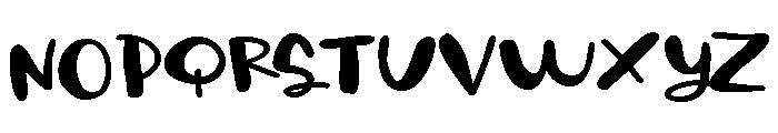 PN Maple Syrup Expanded Font UPPERCASE