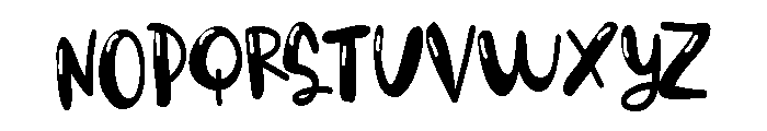 PN Maple Syrup Glow Condensed Font UPPERCASE