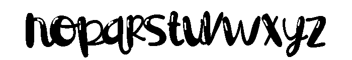 PN Maple Syrup Glow Condensed Font LOWERCASE