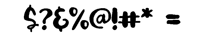 PN Maple Syrup Font OTHER CHARS