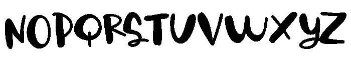 PN Maple Syrup Font UPPERCASE