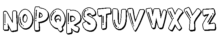PN Marshmallow Fluff Too Condensed Font UPPERCASE