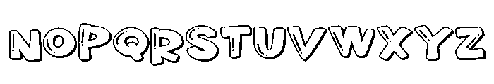 PN Marshmallow Fluff Too Expanded Font UPPERCASE