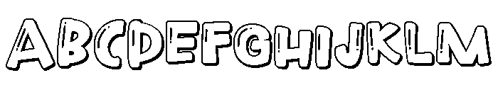 PN Marshmallow Fluff Too Font UPPERCASE