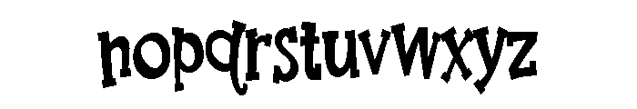 PN Marshmallow Madness Condensed Font LOWERCASE