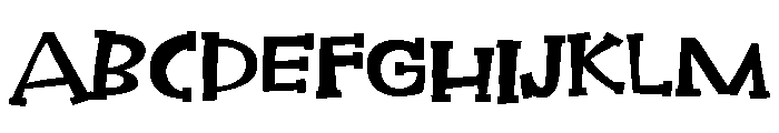 PN Marshmallow Madness Expanded Font UPPERCASE