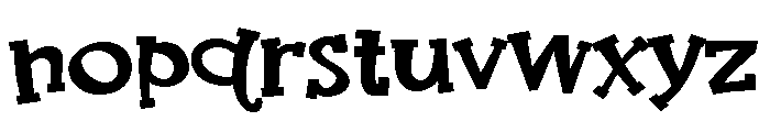 PN Marshmallow Madness Expanded Font LOWERCASE