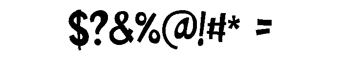PN Marshmallow Treats Condensed Font OTHER CHARS