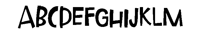 PN Marshmallow Treats Condensed Font UPPERCASE