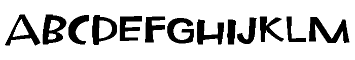 PN Marshmallow Treats Expanded Font UPPERCASE