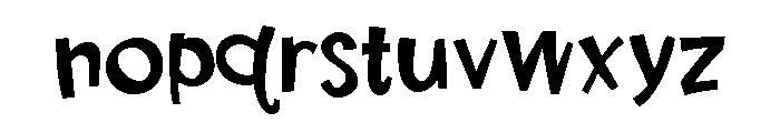 PN Marshmallow Treats Font LOWERCASE