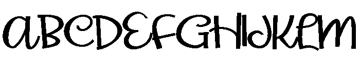 PN Megaloblastic Bold Font UPPERCASE