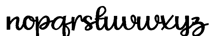 PN Megaloblastic Bold Font LOWERCASE