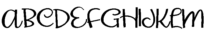 PN Megaloblastic Font UPPERCASE