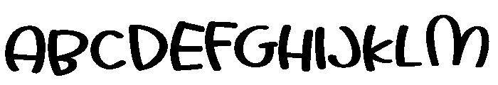 PN Megavitamin Bold Font UPPERCASE