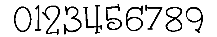 PN Melamine Font OTHER CHARS