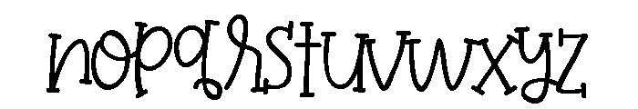 PN Melamine Font LOWERCASE