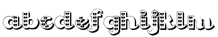 PN Meringue Loves 3d FONT