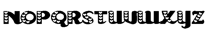 PN Meringue Loves Expanded Font UPPERCASE