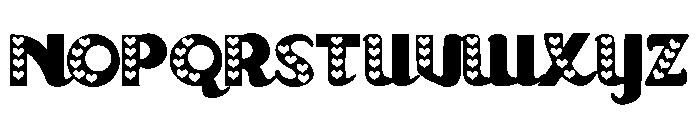 PN Meringue Loves Font UPPERCASE