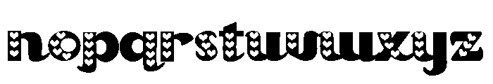 PN Meringue Loves Font LOWERCASE