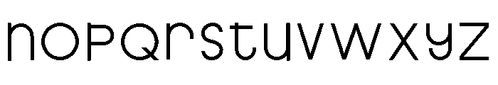 PN Metronome Font LOWERCASE
