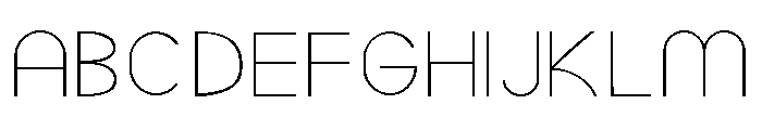 PN Minnie Light Font UPPERCASE