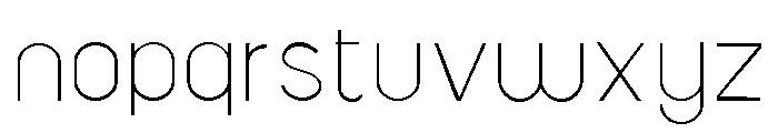 PN Minnie Light Font LOWERCASE