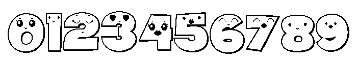 PN Mom Face 3d Condensed Font OTHER CHARS