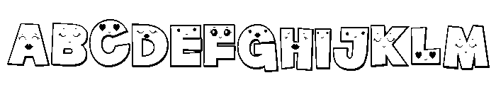 PN Mom Face 3d Condensed Font UPPERCASE