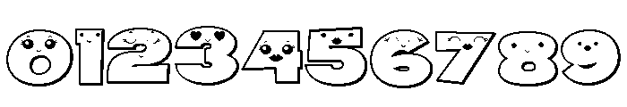 PN Mom Face 3d Expanded Font OTHER CHARS