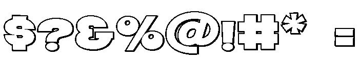PN Mom Face 3d Expanded Font OTHER CHARS