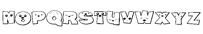 PN Mom Face 3d Expanded Font UPPERCASE